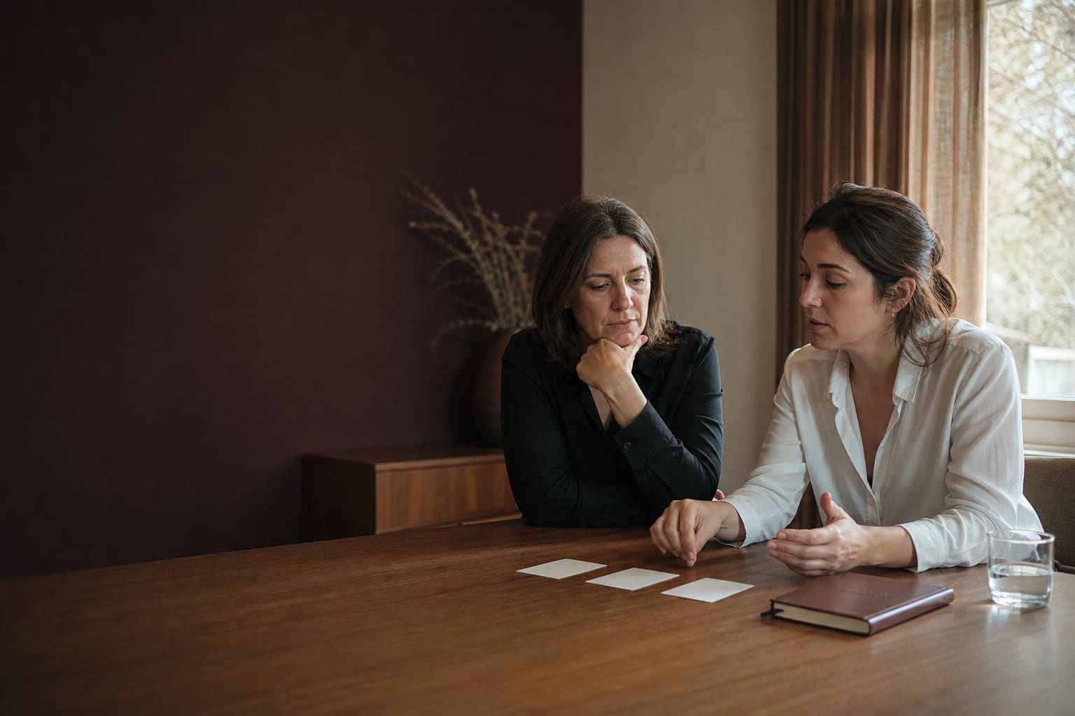 Profesionales de recursos humanos practicando una entrevista estructurada
